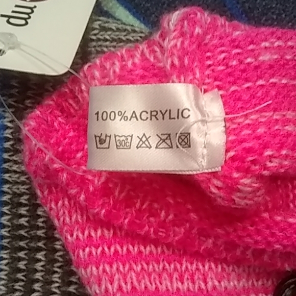 NWT du north Multi Colored Leg Warmers - Picture 5 of 5